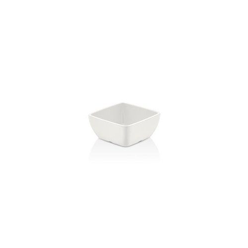 Fine Dine Miska kwadratowa z melaminy, biała, 190x190x(h)90 mm Fine Dine Miska kwadratowa z melaminy, biała, 190x190x(h)90 mm