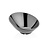 Fine Dine Miska skośna z melaminy, czarna, Ř210x106 mm 233x(h)125mm