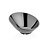 Fine Dine Miska skośna z melaminy, czarna, Ř210x106 mm 262x(h)138mm
