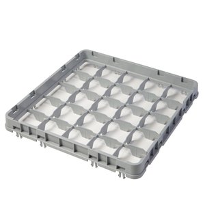 Cambro Nadstawka do koszy Half Drop 500x500 mm szara, model E2, 25 przegródek Cambro Nadstawka do koszy Half Drop 500x500 mm szara, model E2, 25 przegródek