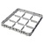 Cambro Nadstawka do koszy Half Drop 500x500 mm szara, model E2, 25 przegródek