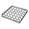 Cambro Nadstawka d koszy Half Drop 500x500 mm szara, model E2, 36 przegródek