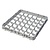 Cambro Nadstawka d koszy Half Drop 500x500 mm szara, model E2, 36 przegródek