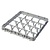 Cambro Nadstawka do koszy Full Drop 500x500 mm szara, model E1, 16 przegródek
