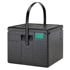 Cambro Pojemnik termoizolacyjny CAM GOBOX na pizzę, ładowany od góry, pojemność 6 kartonów, o wym.410x410x339 mm Cambro Pojemnik termoizolacyjny CAM GOBOX na pizzę, ładowany od góry, pojemność 6 kartonów, o wym.410x410x339 mm