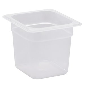 Cambro Wyprzedaż - Pojemnik z polipropylenu GN 1/6, 2,2 l, o wym. 176x162x150 mm Cambro Wyprzedaż - Pojemnik z polipropylenu GN 1/6, 2,2 l, o wym. 176x162x150 mm