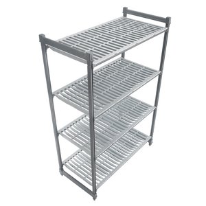 Cambro Regał magazynowy Camshelving Basics Plus z kompozytu z 4 wentylowanymi półkami 915x540x1830 mm Cambro Regał magazynowy Camshelving Basics Plus z kompozytu z 4 wentylowanymi półkami 915x540x1830 mm