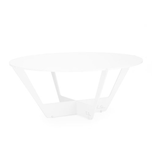 Fine Dine Stojak bufetowy Ø 300 mm w zestawie z pleksi Skiatos White 510 x 510x 200 Fine Dine Stojak bufetowy Ø 300 mm w zestawie z pleksi Skiatos White 510 x 510x 200