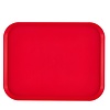 Cambro Taca z polipropylenu Fast Food czerwona 355x457 mm Cambro Taca z polipropylenu Fast Food czerwona 355x457 mm