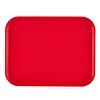 Cambro Taca z polipropylenu Fast Food czerwona 300x410 mm