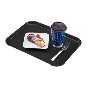Cambro Taca z polipropylenu Fast Food, fakturowana powierzchnia czarna Cambro Taca z polipropylenu Fast Food, fakturowana powierzchnia czarna