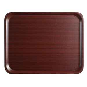 Cambro Taca laminowana Mykonos z antypoślizgową powierzchnią, mahoń prostokątna 360x460 mahoń Cambro Taca laminowana Mykonos z antypoślizgową powierzchnią, mahoń prostokątna 360x460 mahoń
