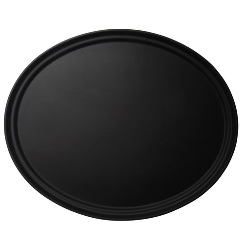 Cambro Taca owalna antypoślizgowa CAMTREAD, czarna czarny 560x685 Cambro Taca owalna antypoślizgowa CAMTREAD, czarna czarny 560x685
