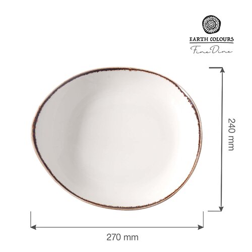 Fine Dine Talerz prezentacyjny Vanilla 240x270 Fine Dine Talerz prezentacyjny Vanilla 240x270