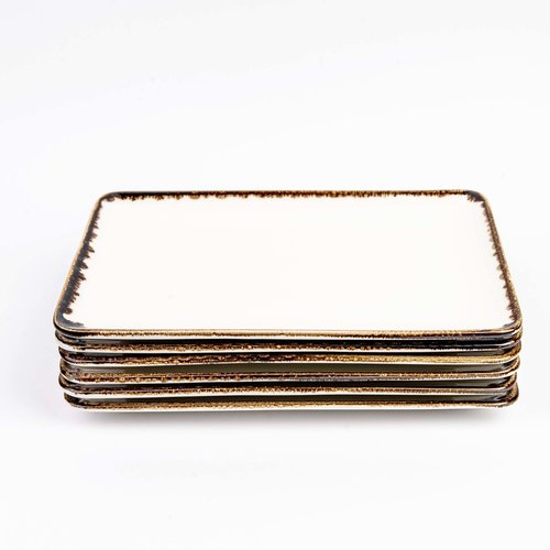 Fine Dine Talerz prostokątny Vanilla 300x200 mm Fine Dine Talerz prostokątny Vanilla 300x200 mm