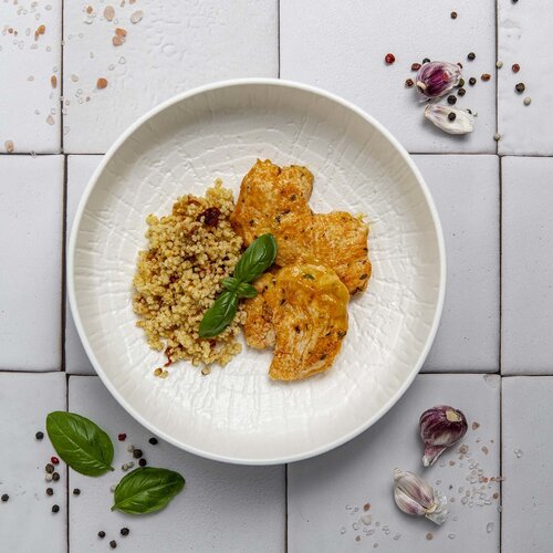 Fine Dine Talerz serwingowy z rączką Nordic 300x220x30(h)