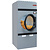 Diamond Electric rotary dryer, capacity 34 kg, with alternate rotation TOUCH SCREEN
