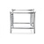 XXLselect Podstawa pod piec  800x600x(h)900 mm