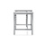 XXLselect Podstawa pod piec do pizzy Hendi by Moretti Forni  924x1290x(h)900 mm