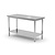 XXLselect Stół centralny z półką Budget Line, skręcany 1000x600x(h)850 mm