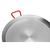 Bartscher Polished Steel Paella Pan Ø600 mm
