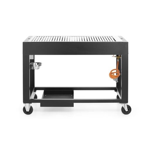 Hendi Grill gazowy Inferno czarny, 10 kW czarny, 10kW, 1260x580x(h)900mm