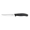 Victorinox Victorinox Swiss Classic Nóż do pizzy, ząbkowany, ostry czubek, czarny