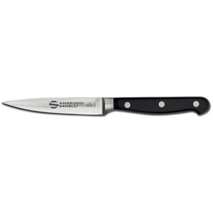Ambrogio Sanelli Ambrogio Sanelli Chef, kuty nóż do obierania, 11 cm Ambrogio Sanelli Ambrogio Sanelli Chef, kuty nóż do obierania, 11 cm