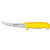 Ambrogio Sanelli Ambrogio Sanelli Supra Colore, nóż do trybowania, zakrzywiony, 13 cm, żółty