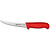 Ambrogio Sanelli Ambrogio Sanelli Supra Colore, nóż do trybowania, zakrzywiony, czerwony, 15 cm