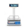 TEM Wyprzedaż - Waga kalkulacyjna LCD z wysięgnikiem i legalizacją, 15 kg