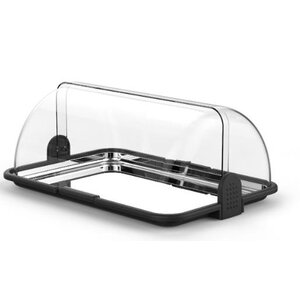 Hendi Witrynka rolltop dwufunkcyjna, pojedyncza 465x315x(h)195mm