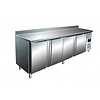 Saro Stół chłodniczy przyścienny, 4 drzwiowy od -2 do +8 °C, 616L, 0,35 kW