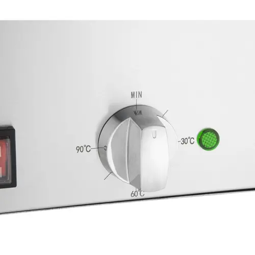 Buffalo Bemar elektryczny 1-komorowy, 2 x GN 1/3 + 2 x GN 1/6, nastawny, 1,2 kW Buffalo Bemar elektryczny 1-komorowy, 2 x GN 1/3 + 2 x GN 1/6, nastawny, 1,2 kW