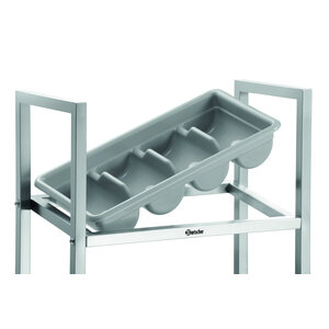 Bartscher Wózek na sztućce 2 półkowy 595x305x(h)1205 mm Bartscher Wózek na sztućce 2 półkowy 595x305x(h)1205 mm
