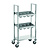 Bartscher Wózek na sztućce 2 półkowy 595x305x(h)1205 mm