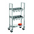 Bartscher Wózek na sztućce 2 półkowy 595x305x(h)1205 mm