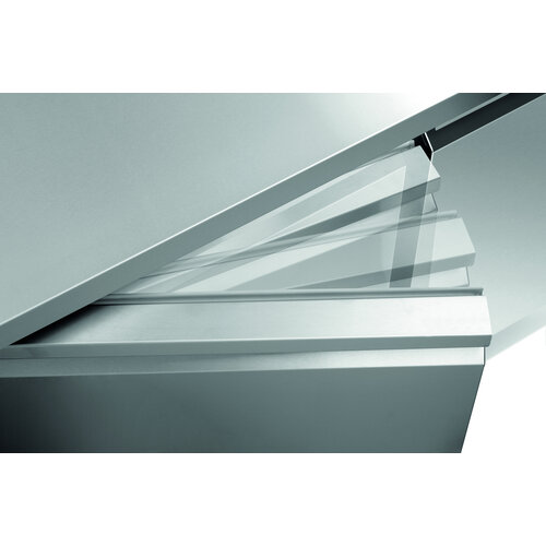 Bartscher Stół chłodniczy 2-drzwiowy, 260L, 5x 1/6 GN od 0 do 10°C, agergat dolny Bartscher Stół chłodniczy 2-drzwiowy, 260L, 5x 1/6 GN od 0 do 10°C, agergat dolny