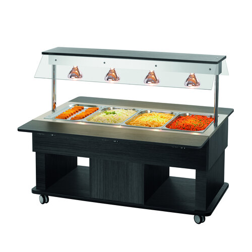 Bartscher Wózek bufetowy Kids 4x 1/1 GN od 30 do 90°C Bartscher Wózek bufetowy Kids 4x 1/1 GN od 30 do 90°C