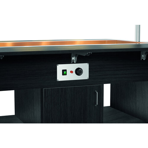 Bartscher Wózek bufetowy Kids 4x 1/1 GN od 30 do 90°C Bartscher Wózek bufetowy Kids 4x 1/1 GN od 30 do 90°C