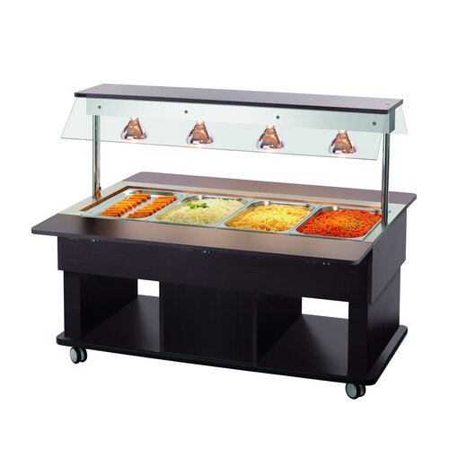 Bartscher Wózek bufetowy Kids 4x 1/1 GN od 30 do 90°C Bartscher Wózek bufetowy Kids 4x 1/1 GN od 30 do 90°C