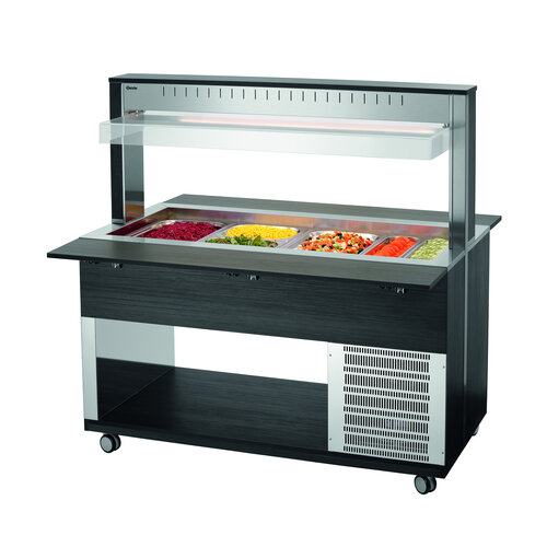 Bartscher Wózek bufetowy 4x 1/1 GN od 2 do 4°C Bartscher Wózek bufetowy 4x 1/1 GN od 2 do 4°C