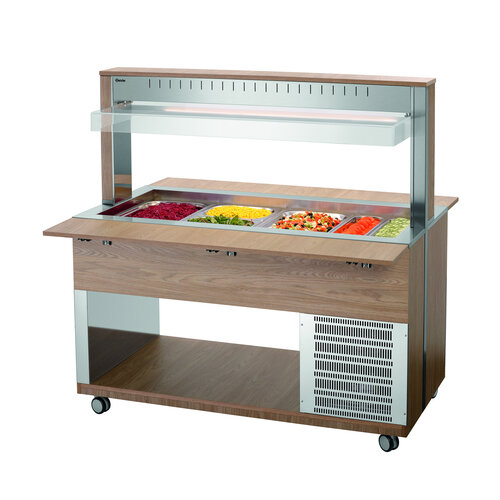 Bartscher Wózek bufetowy 4x 1/1 GN od 2 do 4°C Bartscher Wózek bufetowy 4x 1/1 GN od 2 do 4°C