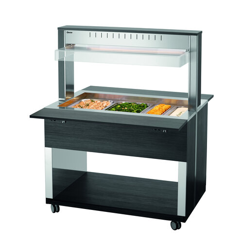 Bartscher Wózek bufetowy 3x 1/1 GN od 30 do 90°C Bartscher Wózek bufetowy 3x 1/1 GN od 30 do 90°C