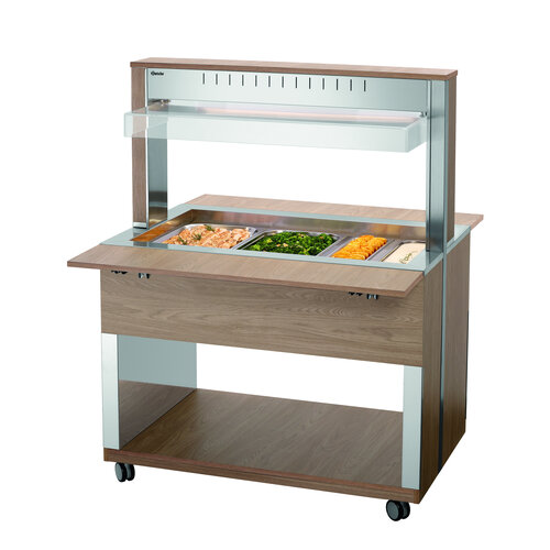 Bartscher Wózek bufetowy 3x 1/1 GN od 30 do 90°C Bartscher Wózek bufetowy 3x 1/1 GN od 30 do 90°C