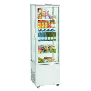 Bartscher Witryna chłodnicza kwadratowa 235L, od 2 do 12°C Bartscher Witryna chłodnicza kwadratowa 235L, od 2 do 12°C