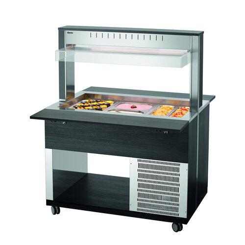 Bartscher Wózek bufetowy 3x 1/1 GN od 2 do 4°C