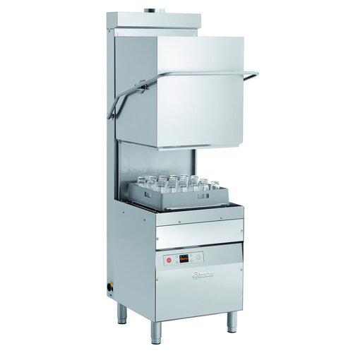 Bartscher Zmywarka tunelowa 500 x 500 mm do 45 koszy z dozownikiem płynu myjącego, pompą spustową i pompą wspomagającą płukanie Bartscher Zmywarka tunelowa 500 x 500 mm do 45 koszy z dozownikiem płynu myjącego, pompą spustową i pompą wspomagającą płukanie