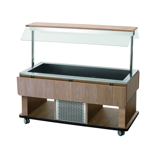 Bartscher Wózek bufetowy Kids 4x 1/1 GN od 2 do 4°C Bartscher Wózek bufetowy Kids 4x 1/1 GN od 2 do 4°C