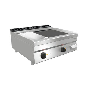 Bartscher Elektryczna płyta grillowa, gładka/ryflowana 7.8 kW Bartscher Elektryczna płyta grillowa, gładka/ryflowana 7.8 kW